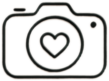 Camera with heart